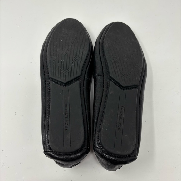 MICHAEL Michael Kors Black Lillie Moccasin Flats Size 9.5 - Picture 9 of 9